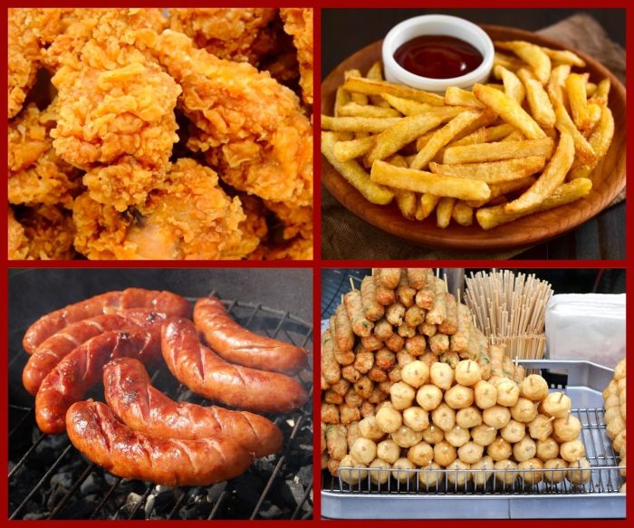 Hạn chế ăn đồ chiên rán