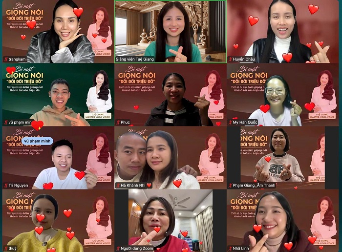 Tuệ Giang yoga cung cấp khóa học yoga voice cho những ai muốn cải thiện giọng nói