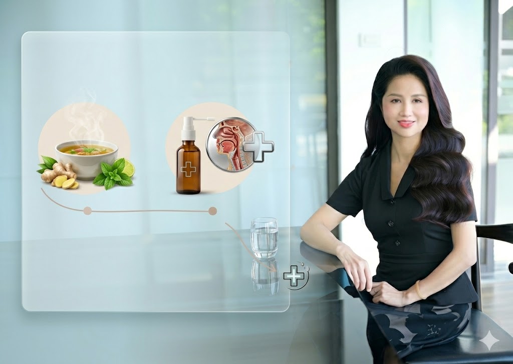 Xông Hơi/Xịt Họng Có Giúp Giọng Bền Không? Phân Tích Chi Tiết Từ A–Z 