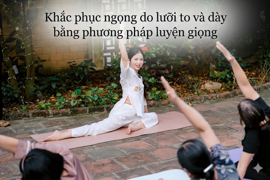 Khắc phục ngọng do lưỡi to và dày bằng phương pháp luyện giọng